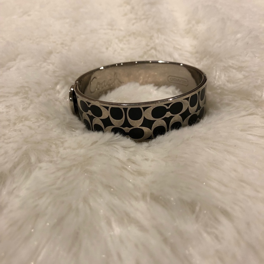 Coach logo bracelet